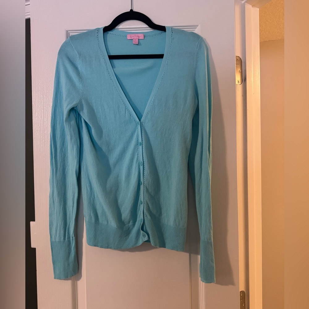 Lilly Pulitzer Women's Blue Cardigan